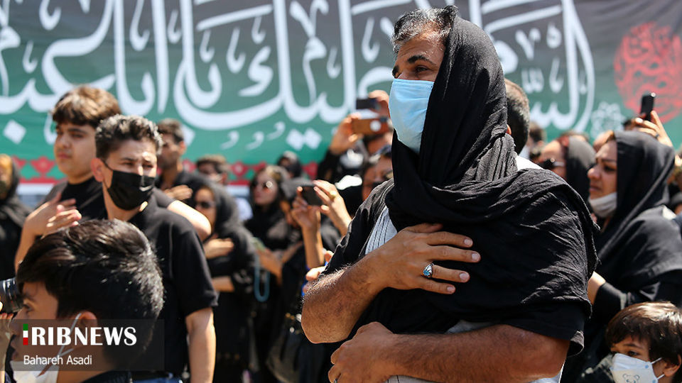 عزاداری شهادت حضرت اباعبدالله الحسین (علیه‌السلام) در تهران/ عاشورای ۱۴۰۱ 