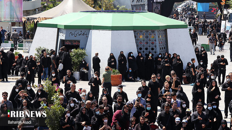 عزاداری شهادت حضرت اباعبدالله الحسین (علیه‌السلام) در تهران/ عاشورای ۱۴۰۱ 