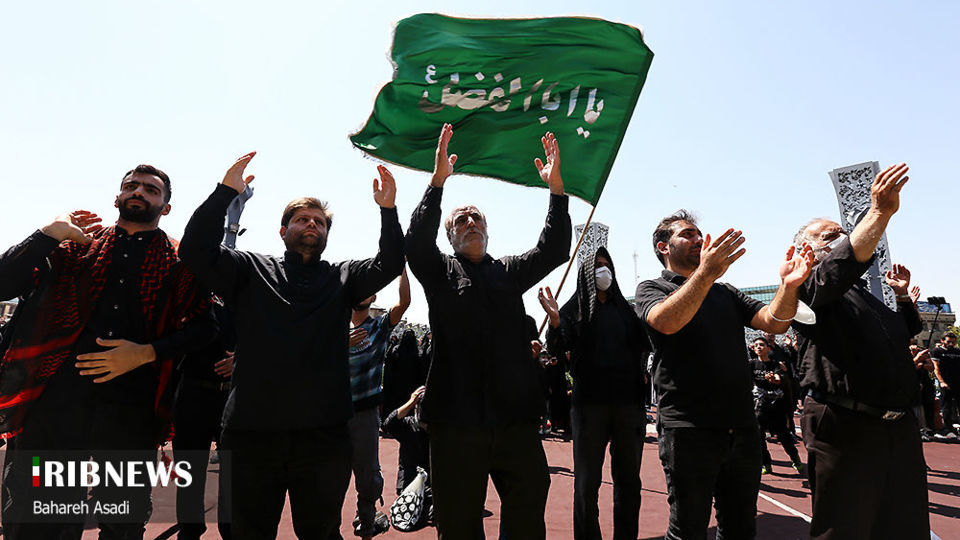 عزاداری شهادت حضرت اباعبدالله الحسین (علیه‌السلام) در تهران/ عاشورای ۱۴۰۱ 