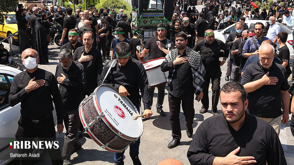 عزاداری شهادت حضرت اباعبدالله الحسین (علیه‌السلام) در تهران/ عاشورای ۱۴۰۱ 