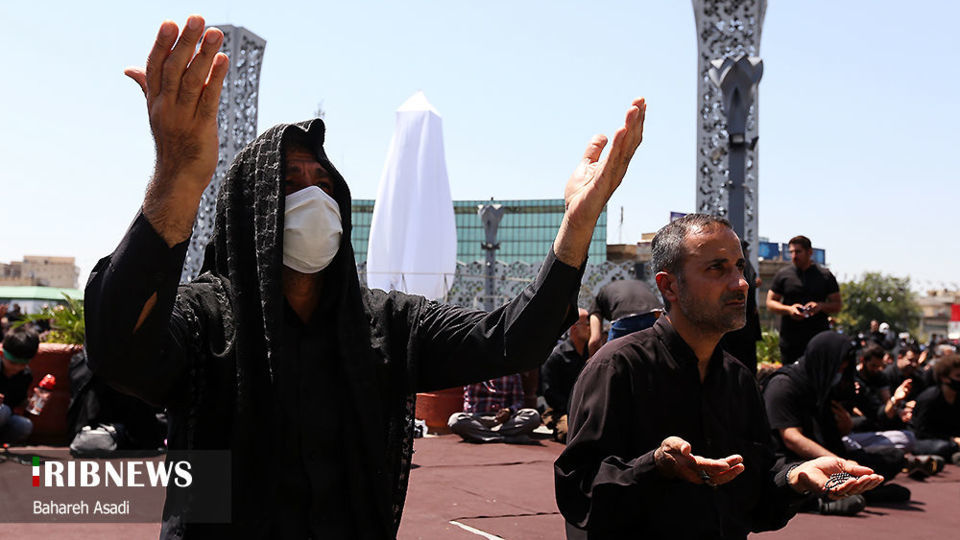 عزاداری شهادت حضرت اباعبدالله الحسین (علیه‌السلام) در تهران/ عاشورای ۱۴۰۱ 