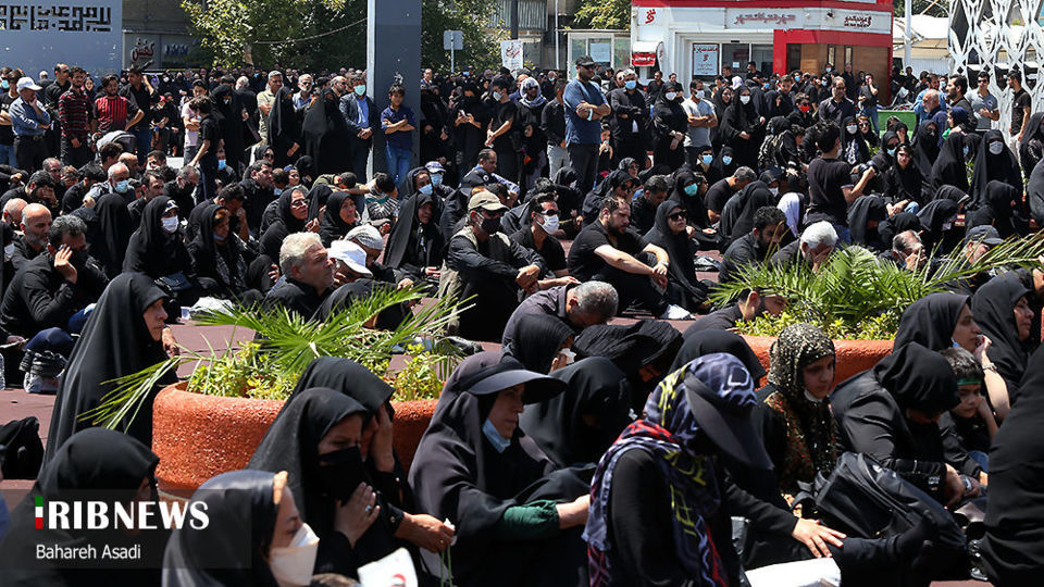 عزاداری شهادت حضرت اباعبدالله الحسین (علیه‌السلام) در تهران/ عاشورای ۱۴۰۱ 