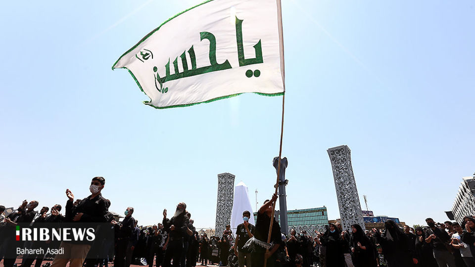 عزاداری شهادت حضرت اباعبدالله الحسین (علیه‌السلام) در تهران/ عاشورای ۱۴۰۱ 