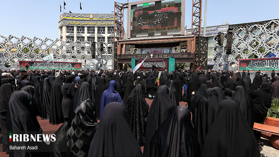 عزاداری شهادت حضرت اباعبدالله الحسین (علیه‌السلام) در تهران/ عاشورای ۱۴۰۱ 