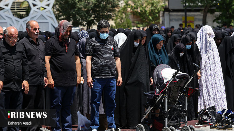 عزاداری شهادت حضرت اباعبدالله الحسین (علیه‌السلام) در تهران/ عاشورای ۱۴۰۱ 