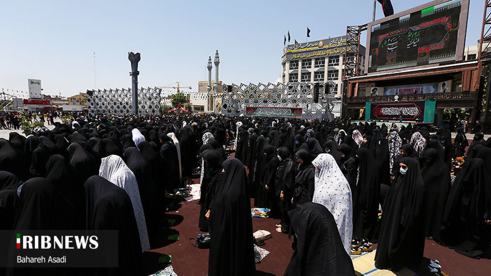 عزاداری شهادت حضرت اباعبدالله الحسین (علیه‌السلام) در تهران/ عاشورای ۱۴۰۱ 