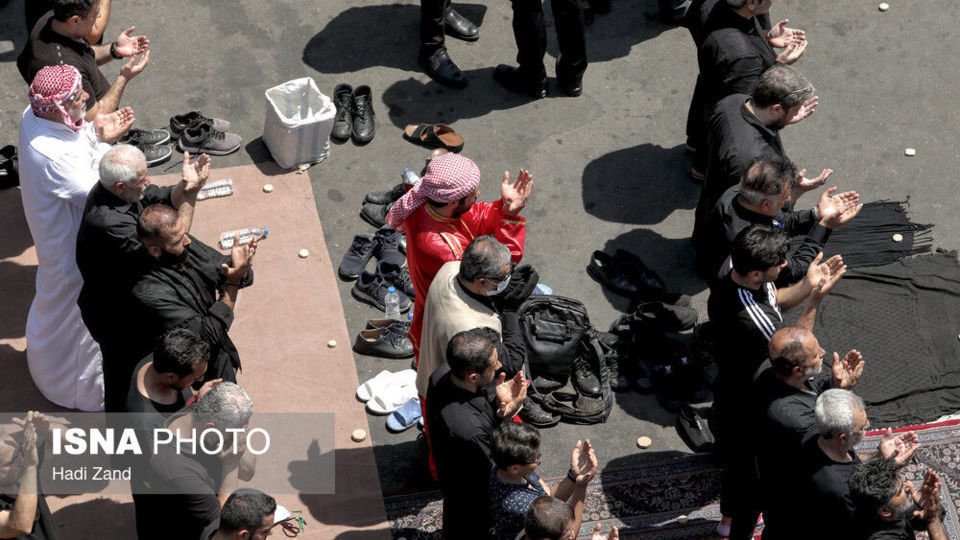 مراسم عزاداری روز عاشورا - چهارراه گلوبندک