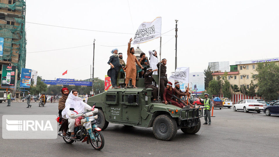 جشن خیابانی اولین سالگرد پیروزی طالبان در کابل