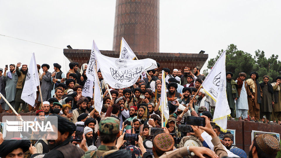 جشن خیابانی اولین سالگرد پیروزی طالبان در کابل