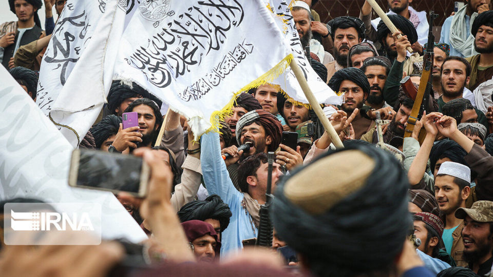 جشن خیابانی اولین سالگرد پیروزی طالبان در کابل