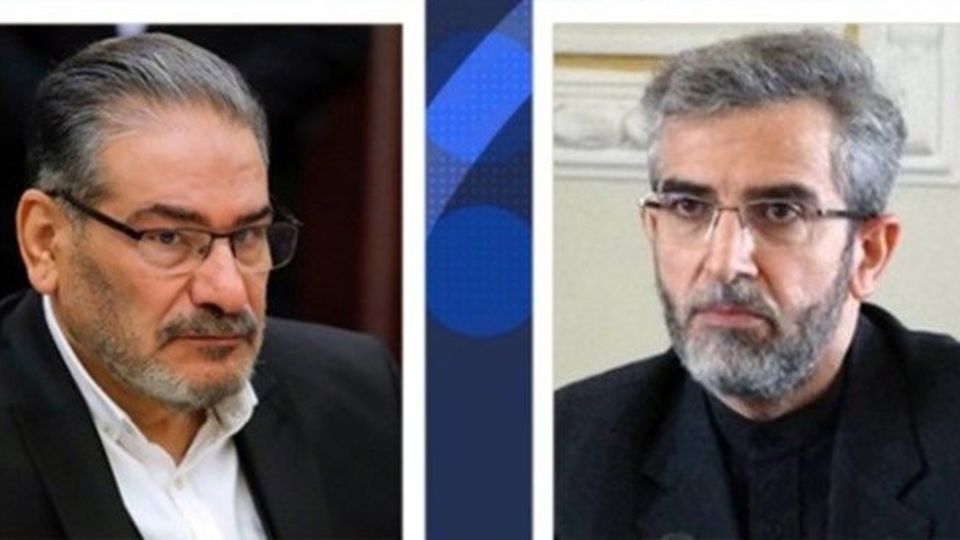 گزارش شمخانی و باقری از آخرین وضعیت مذاکرات برای رفع تحریم‌ها