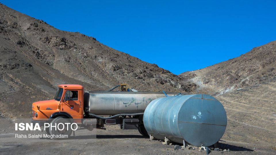 آب‌رسانی سیار به روستاهای خراسان جنوبی