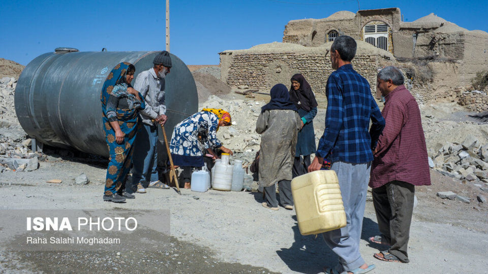آب‌رسانی سیار به روستاهای خراسان جنوبی