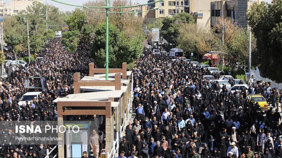 تشییع پیکر آیت‌الله ناصری