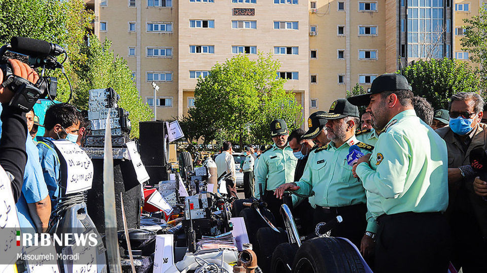 تصاویر پنجاه و نهمین طرح رعد پلیس پایتخت