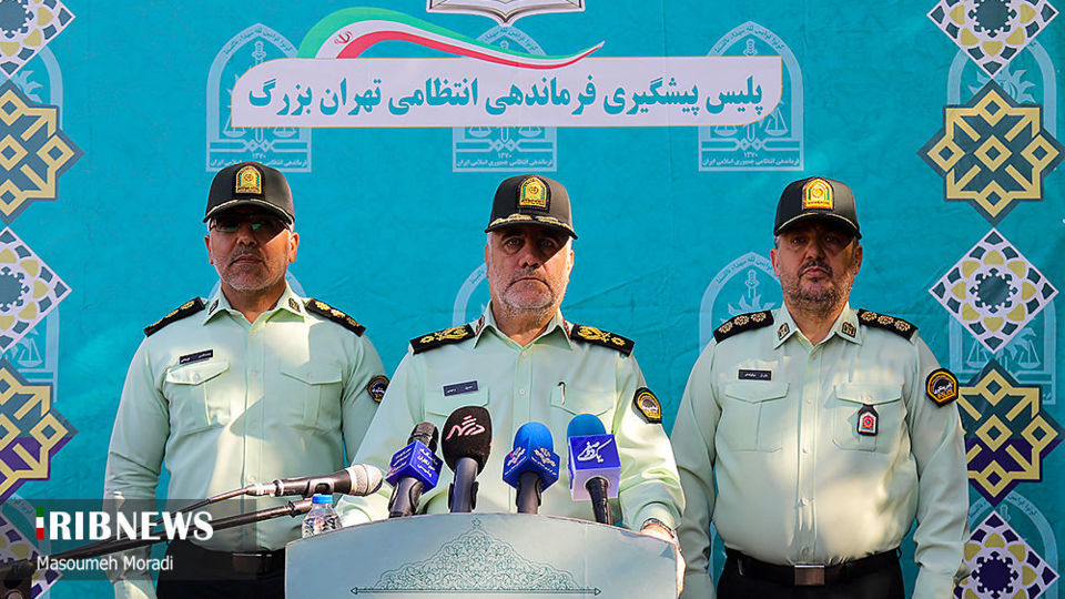 تصاویر پنجاه و نهمین طرح رعد پلیس پایتخت