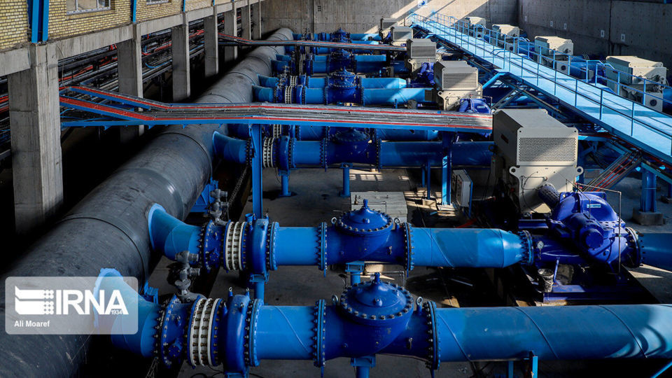 افتتاح طرح آبرسانی غدیر