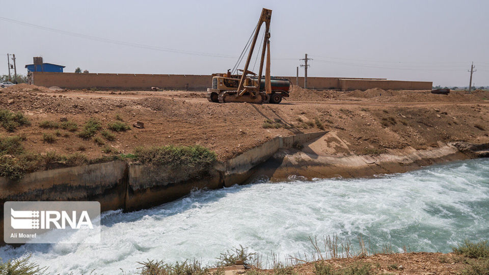 افتتاح طرح آبرسانی غدیر