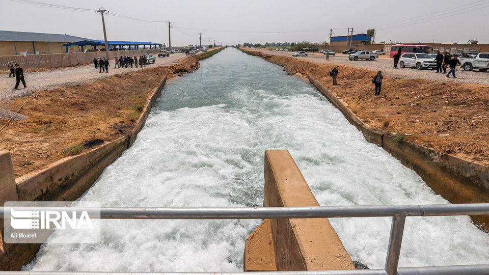 افتتاح طرح آبرسانی غدیر