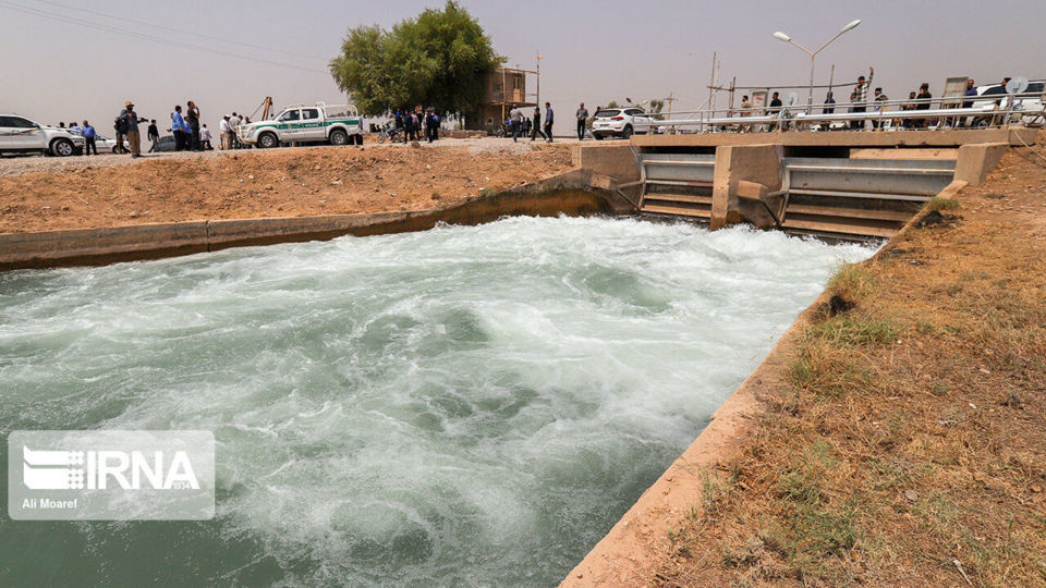 افتتاح طرح آبرسانی غدیر