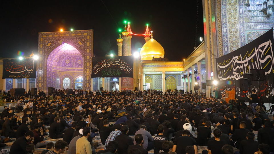 مراسم شام شهادت حضرت رقیه بنت الحسین (ع) در قم‎ 