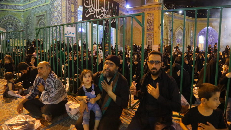 مراسم شام شهادت حضرت رقیه بنت الحسین (ع) در قم‎ 