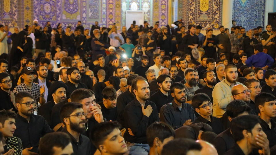 مراسم شام شهادت حضرت رقیه بنت الحسین (ع) در قم‎ 