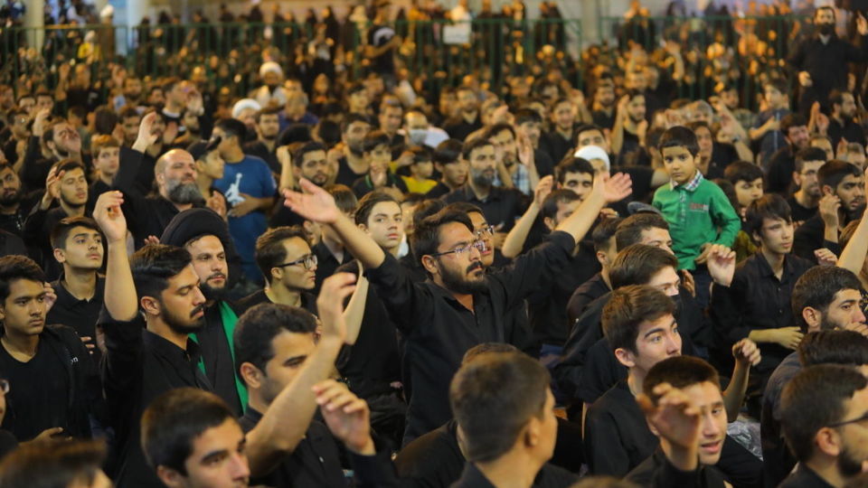 مراسم شام شهادت حضرت رقیه بنت الحسین (ع) در قم‎ 