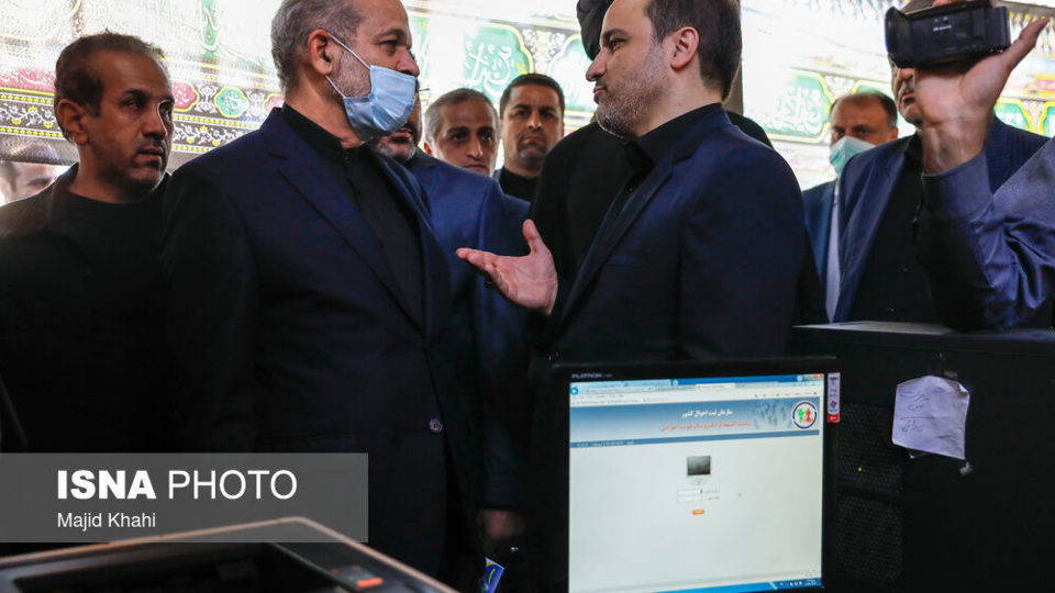 مراسم رونمایی از درگاه خدمات الکترونیک سازمان ثبت احوال کشور