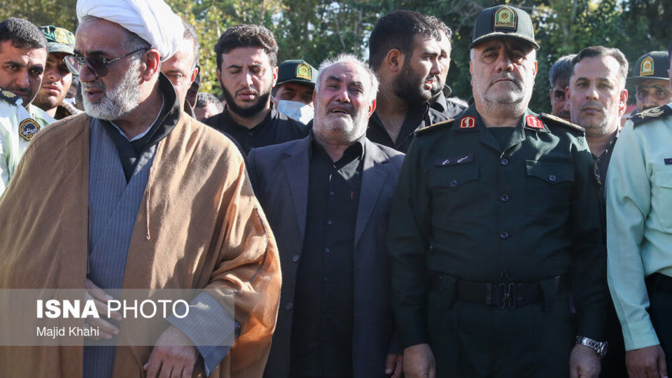 تشییع پیکر مطهر شهید مدافع امنیت امیر کیوانلو