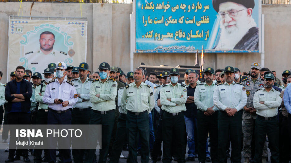 تشییع پیکر مطهر شهید مدافع امنیت امیر کیوانلو