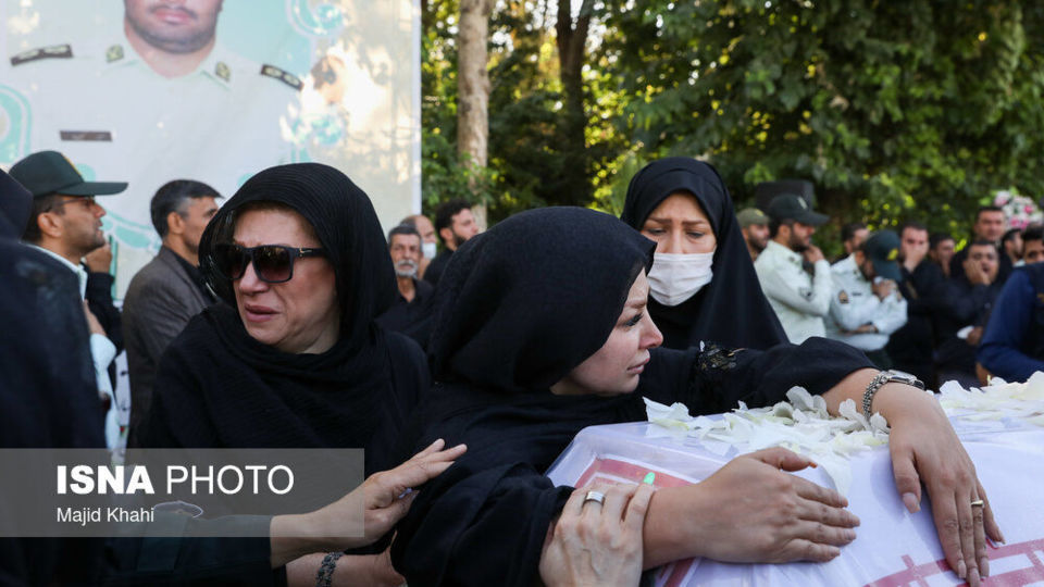 تشییع پیکر مطهر شهید مدافع امنیت امیر کیوانلو