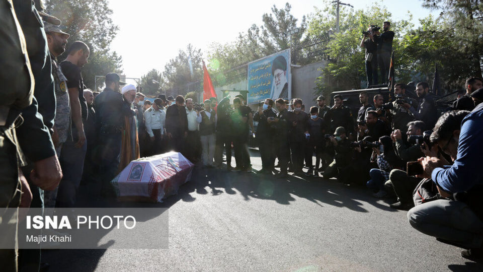 تشییع پیکر مطهر شهید مدافع امنیت امیر کیوانلو