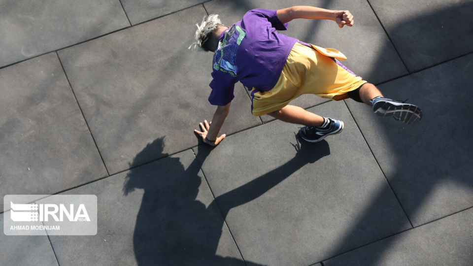 مسابقات آزاد پارکور تهران