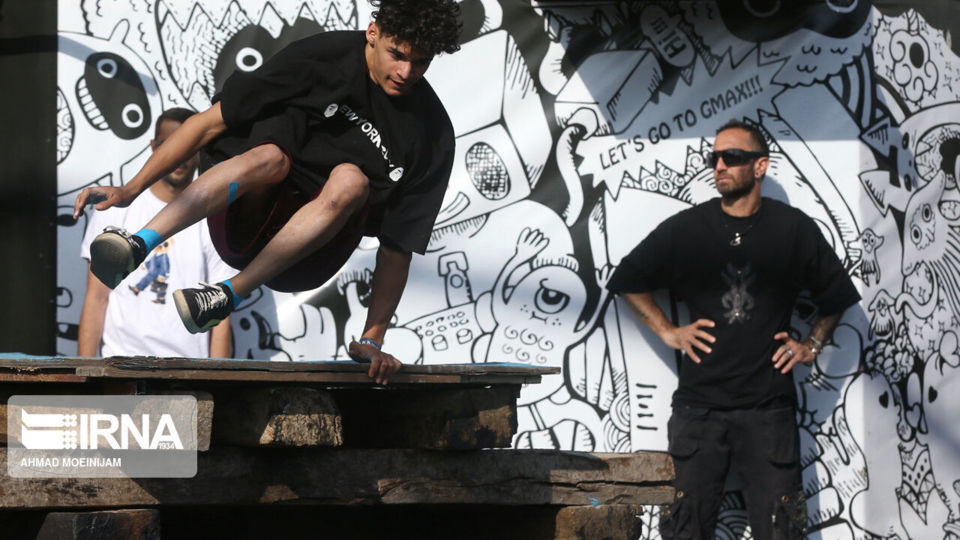 مسابقات آزاد پارکور تهران