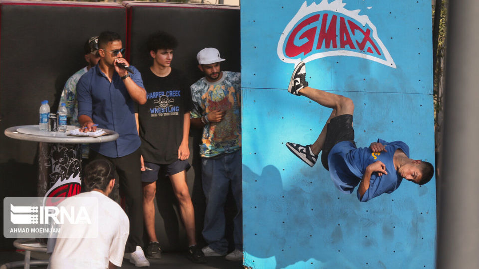 مسابقات آزاد پارکور تهران