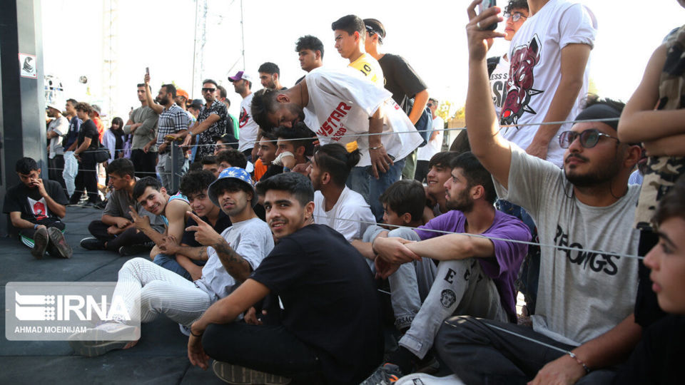 مسابقات آزاد پارکور تهران