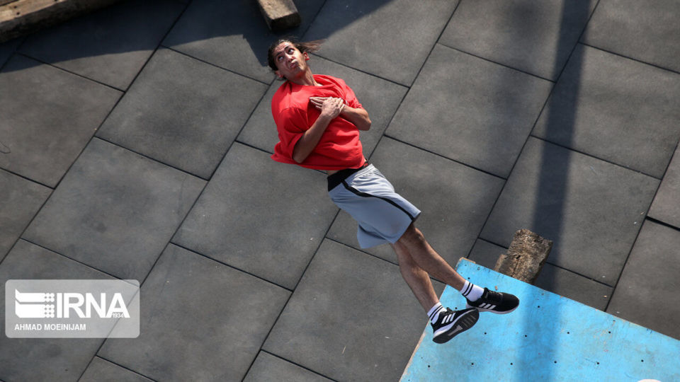 مسابقات آزاد پارکور تهران