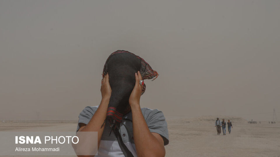 پیاده در غبار