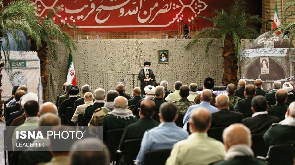 دیدار پیشکسوتان دفاع مقدس و خانواده‌های شهدا با مقام معظم رهبری