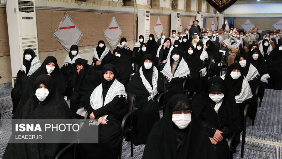 دیدار پیشکسوتان دفاع مقدس و خانواده‌های شهدا با مقام معظم رهبری