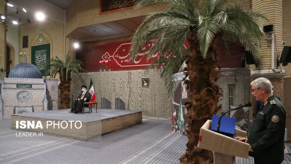 دیدار پیشکسوتان دفاع مقدس و خانواده‌های شهدا با مقام معظم رهبری