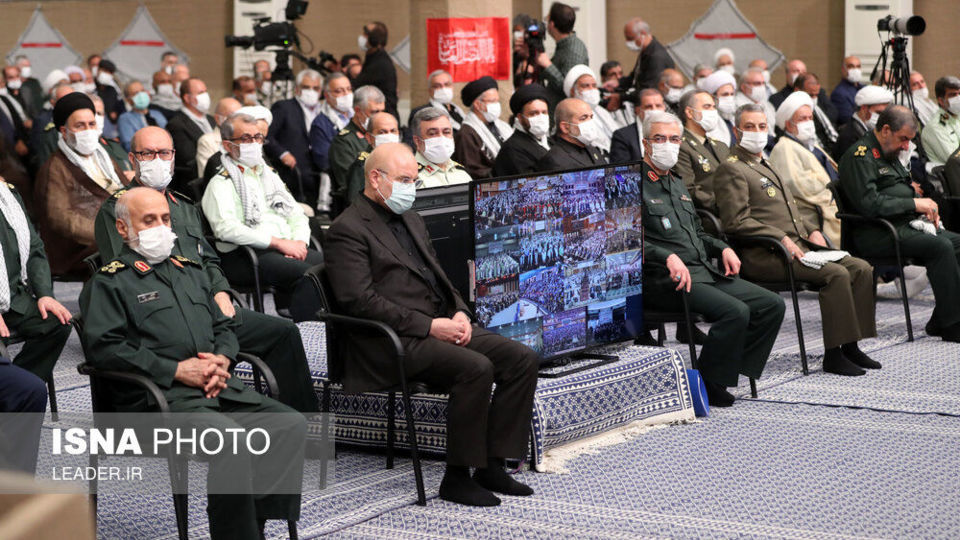 دیدار پیشکسوتان دفاع مقدس و خانواده‌های شهدا با مقام معظم رهبری