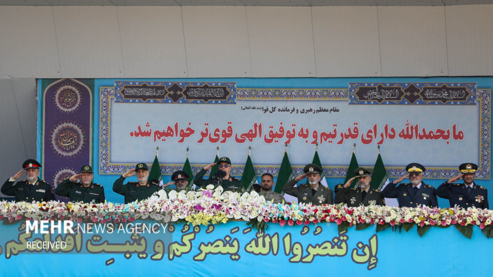 مراسم رژه ۳۱شهریور نیروهای مسلح در تهران