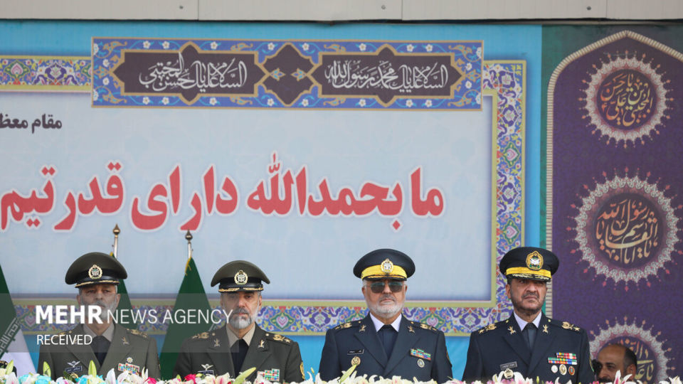 مراسم رژه ۳۱شهریور نیروهای مسلح در تهران