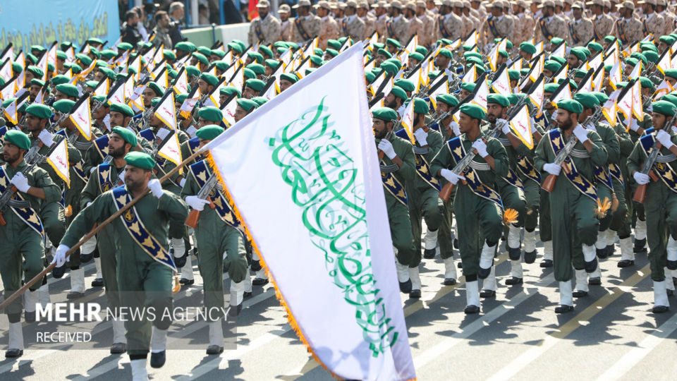 مراسم رژه ۳۱شهریور نیروهای مسلح در تهران