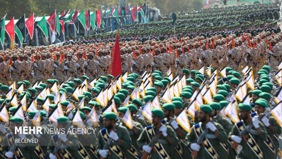مراسم رژه ۳۱شهریور نیروهای مسلح در تهران