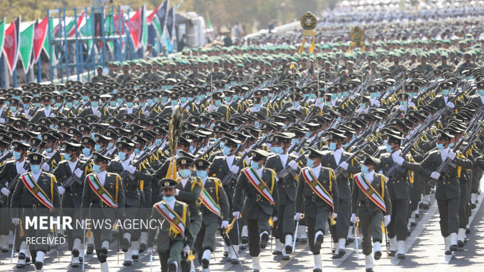 مراسم رژه ۳۱شهریور نیروهای مسلح در تهران