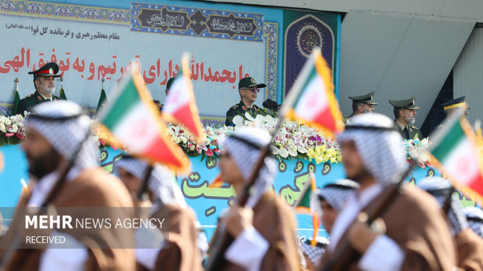 مراسم رژه ۳۱شهریور نیروهای مسلح در تهران