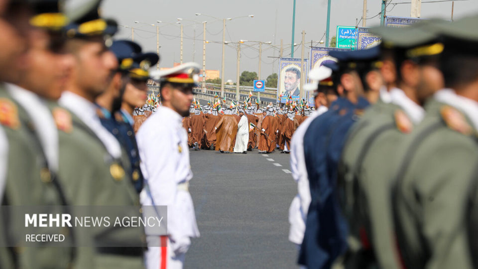 مراسم رژه ۳۱شهریور نیروهای مسلح در تهران